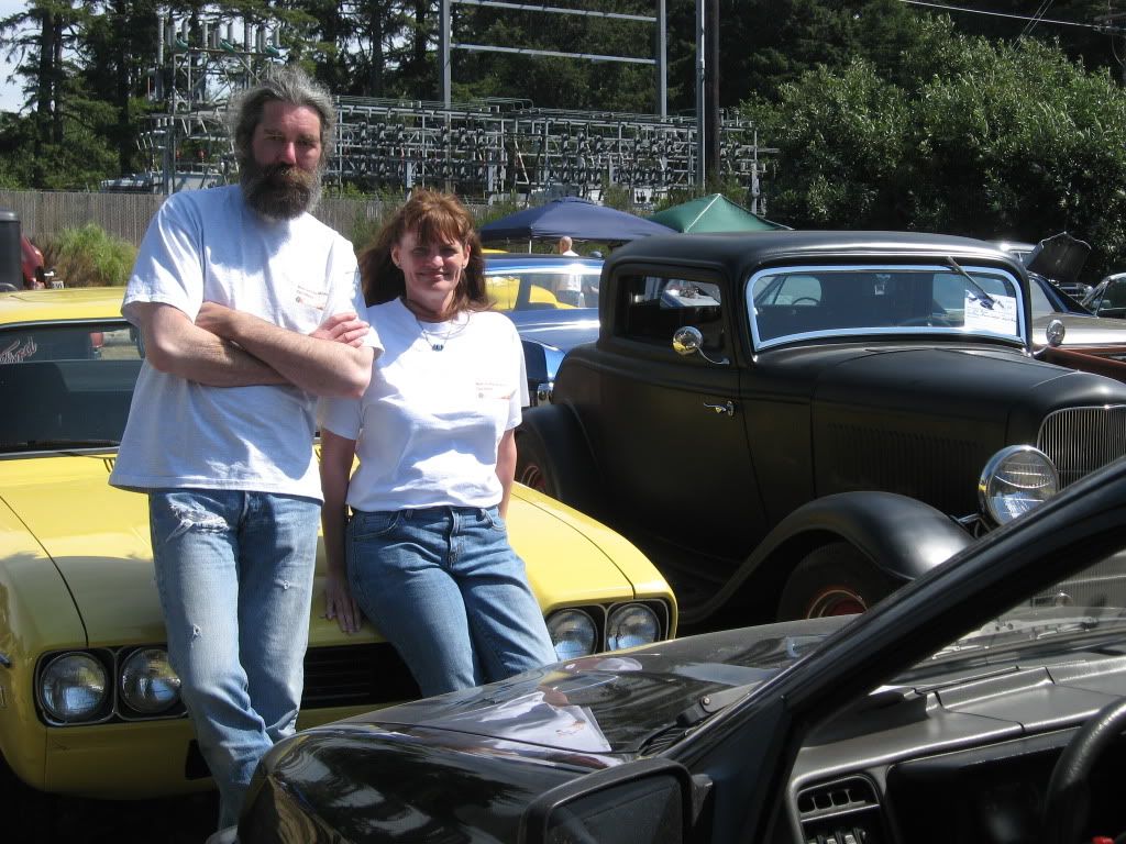 Ocean Shores Lions Club car show...